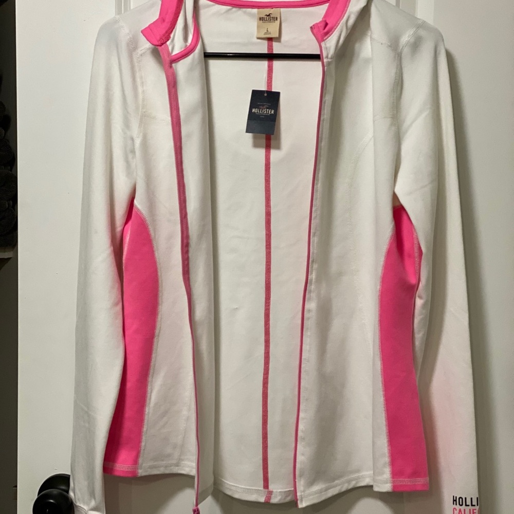 Holllister work out jacket